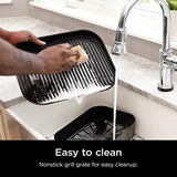 7-in-1 Outdoor Electric Grill & Smoker - Grill, BBQ, Air Fry, Bake, Roast, Dehydrate & Broil Ninja