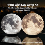 Bambu Lab A1 Combo + LED Lamp Kit, Multi-Color 3D Printing (with AMS lite)