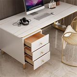 TRABVVIJSC L Shaped Desk Study Single Desktop Computer Desk