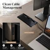 ONNAHOMEStlyle Computer Workstation Standing Desk, 450 lbs Dual Motor Adjustable