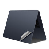 4 in 1 3M Vinyl Full Laptop Skins Sticker for 2021~2026+ MacBook Pro 14 Inch 14.2" M2 M3 M4 M5 (Model: A2442/A2779/A2918/A2992/A3112/A3401/A3185/A3434/A3426/A3427) - Space Black