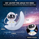 Astronaut Galaxy Projector - ASTRAEA Star Projector with Built-in Speaker, LED Night Light for Kids Bedroom with Timer and Remote