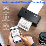 Bluetooth Thermal Shipping Label Printer, Wireless Label Maker for Shipping Packages, Work with iOS Android Windows