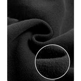 Talakeno Mens Womens Fleece Hoodies Sweatshirt Double Zip Up Oversized Acid Wash Hoodies Winter Vintage Cotton Sweatshirt(Black,M)