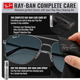 Ray-Ban RB8097 WILLIAM TITANIUM Sunglasses with Official Eyewear Kit