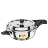 Prestige PRASVSP PRESSURE COOKER, Senior Pan 4L, SILVER