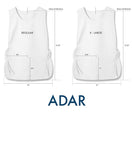 Adar Universal Cobbler Apron 3 Pack - Unisex Cobbler Apron - 7023 - Navy - R