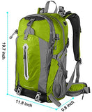 WATERFLY Lightweight Packable Hiking Backpack: 30L Foldable Travel Daypack Ultralight Camping Day Pack for Woman Man