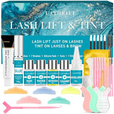 LATORICE Lash Lift Kit for Beginners: 5-in-1 Professional Eyelash Perm Set with Keratin for Women - Home Salon & DIY Beauty Treatment (Includes Rods/Glue/Serum) (40ml)