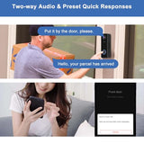 Doorbell Camera Wireless, Head-to-Toe Video - No Subscription Required,2K HD Live View