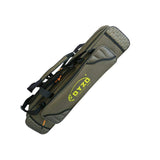 UNISTRENGH 3 Layers Portable Folding Fishing Rod Carrier Reel Case Bags Fish Pole Tools Soft Case Pro Gear Tackle Storage Bag for Shoulders,Handles (3 layers/80cm)