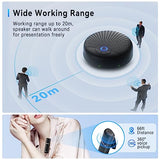 BALILA Conference Speaker and Microphone, 10 AI Mics 360° Voice Pick Up & Noise Reduction, USB Speakerphone for 10-15 People