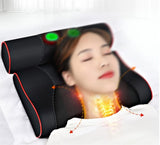 TOEWOE Back Massager, Neck Massager with Heat, Back and Neck Massage Pillow, Deep Kneading Shoulder Massager for Full Body Muscle Pain Relief, Black