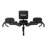 Century Versaflex 2.0 Stretching Machine Black | Heavy-Duty Steel Construction with Supportive Backrest | Adjustable Leg Stretch Trainer for Flexibility, Splits & Range of Motion | Home Gym Equipment