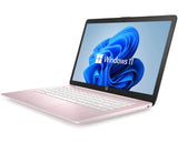 HP Newest 14" HD Laptop, Windows 11, Intel Celeron Dual-Core Processor Up to 2.60GHz, 4GB RAM, 64GB SSD, Webcam, Dale Pink(Renewed) (Dale Pink) HP