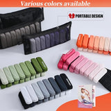 INDEPANDIA Wrist & Ankle Weights for Women and Men, 4lbs Pair Adjustable Silicone Weighted Bangles for Arm & Leg Workouts, Gradient Purple