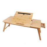 DDYYDS Lap Desk Bed for Laptop with Built in Pad Adjustable Stand for, Writing, Tray Table Tilting Shelf