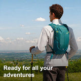 N NEVO RHINO Small Hiking & Trekking Backpack, 10L Lightweight Travel Backpack, Hiking Daypack for Women Men