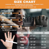RYMNT Minimal Workout Gloves,Short Micro Weight Lifting Gloves Grip Pads with Full Palm Protection & Extra Grip, Tie Dye White.Medium