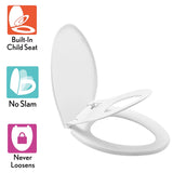 Toilet Seat with Built-In Potty Training Seat Mayfair