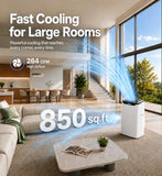 Portable Air Conditioner, 16000 BTU Fast Cooling for Large Rooms up to 850 Sq.Ft