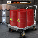 Heavy Duty Platform Truck Flat Moving Cart Hand Trucks