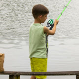 WIDDEN Kids Fishing Pole, Portable Telescopic Kids Fishing Poles for Boys and Girls, Fishing Rod and Reel Combo Kit with Tackle Box, and Fishing Net, Best Fishing Pole for Toddler Youth
