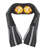 TOEWOE Shiatsu Shoulder Massager, Shoulder and Neck Massager with Heat, Electric Deep Tissue Kneading Massage for Shoulder, Back and Neck, Gift for Women Men