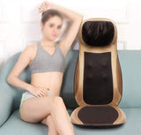 TOEWOE Shiatsu Neck & Back Massager with Heat, Deep Tissue Kneading Massage Chair Pad for Back, Shoulder, Waist, Hips Pain Relief, Massage Seat Cushion for Home & Office Use (Color : Black)