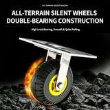 Duty Flatbed Push Cart Dolly Hand Truck Platform Truck