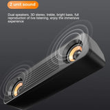 BXNSDFS Wired Portable Speaker Soundbar Surround Loudspeaker Sound Box Music Player for TV Computer Laptop