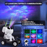 Star Projector Galaxy Night Light - ASTRAEA Astronaut Space Projector, Starry Nebula Ceiling LED Lamp with Timer and Remote, Kids Room