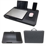 ONMYJFD Laptop Desk Stand Portable Wood Tablet Table Ergonomic Lap Desk