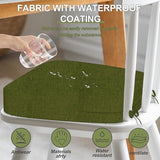 17'' x 16'' x 2.5"Thick Chair Cushions for Dining Chairs, 8 Pack WaterProof Easy Clean