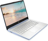 HP 14" LED Business &Student Laptop with 1-Year Office 365, 4GB RAM 640GB Storage (128GB UFS + 512GB SD Card), Intel Quad-Core N150 Processor, Windows 11 S, PLUSERA Earphones, Sky Blue
