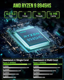 GMKtec K11 AMD Ryzen 9 8945HS 32GB Dual DDR5 2TB PCIe 4.0 SSD