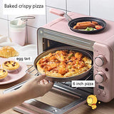 3 in 1 Breakfast Maker Station, Multifunction Breakfast Maker Machine with Mini Electric Oven, for Baking, Frying