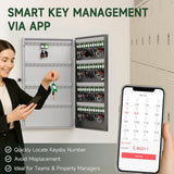 Keypad, Bluetooth & WiFi Unlock (Sold Separately), Access Log Tracking, Key Management for School, Property, Office