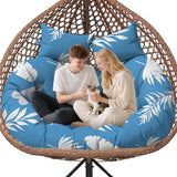 Uthem Double Egg Chair Cushion Replacement Waterproof for Outdoor