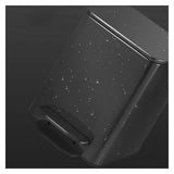 Silver Metal Step Trash Can - Stylish Pedal Bin with Lid for Kitchen Outdoor Patios & Office - Durable Recycling Bin for Home & Entertaining Use