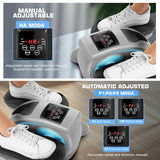ANCHEER Under Desk Elliptical Machine, Electric Seated Pedal Exerciser, Mini Elliptical Machines for Seniors, LCD Display Monitor, Remote Control, Leg Exerciser for Home (Training Grey)