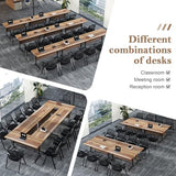 Aethelwyn Modular Folding Conference Table with Wheels