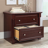 Sauder Palladia File Cabinet with 2 Drawers, Safety Mechanism