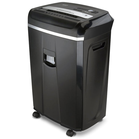 Anti-Jam 20-Sheet Crosscut CD/Paper and Credit Card Shredder, 7-Gallon pullout Basket, 60 Minutes Continuous Run Time Aurora