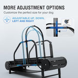 Dog Treadmill for Large Dogs Medium Dogs,Adjustable Ramp Canine Running Slatmill Machine with Pedometer for Exercise & Healthy & Fit Pet Life
