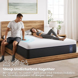 King Size Mattress Extra Firm - 14 Inch Gel Memory Foam Mattress King