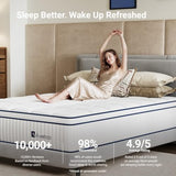 Avenco Queen Mattress 14 inch, Queen Hybrid Mattress in a Box