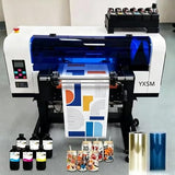 YXSM A3+ Dual XP600 UV DTF Sticker Printer for Glass Acrylic Metal Woden