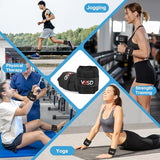 VBSD Adjustable Ankle Weights for Men Women, 7lbs/Pair Leg Weight Straps, Weighted Ankle Weight Set with Removable Sandbags for Walking Running Yoga Physical Therapy Gym Home Workout