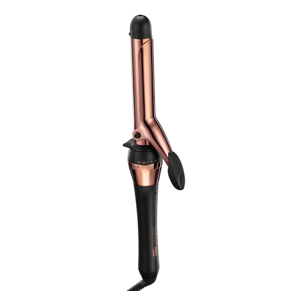 1-Inch Curling Iron, 1-inch barrel produces classic curls – for use on short Conair